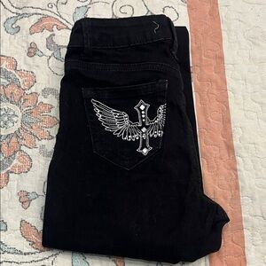 Chic Black Flare Jeans for Women